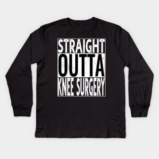 Knee Surgery Kids Long Sleeve T-Shirt